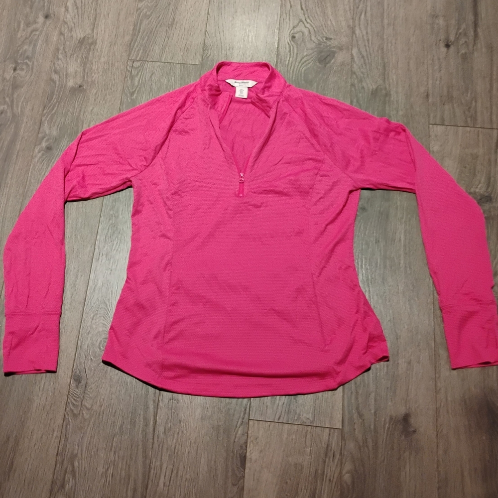 Tommy Bahama Pink Long Sleeve Golf Top